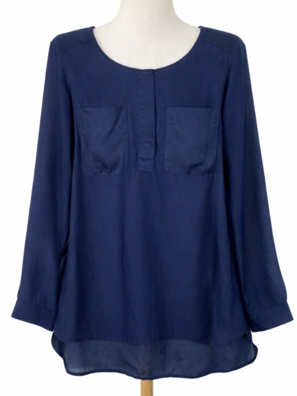 H&M Women's Pocket Blouse Shirt Size 8